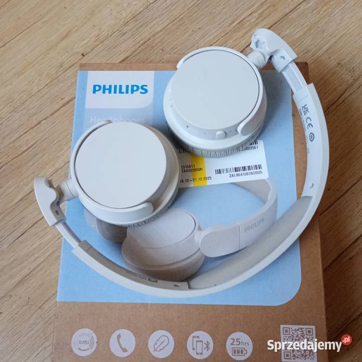 Słuchawki BT nauszne PHILIPS Słuchawki i głośniki Pruszków