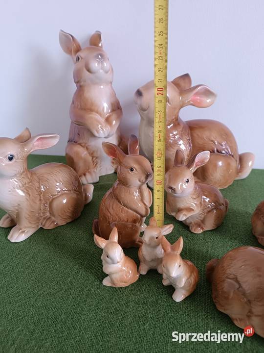 Piękne figurki zajączków Gorlice