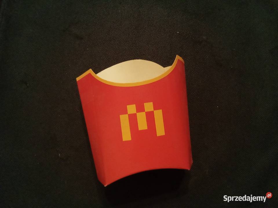 McDonalds Minecraft pudełko frytkach mazowieckie