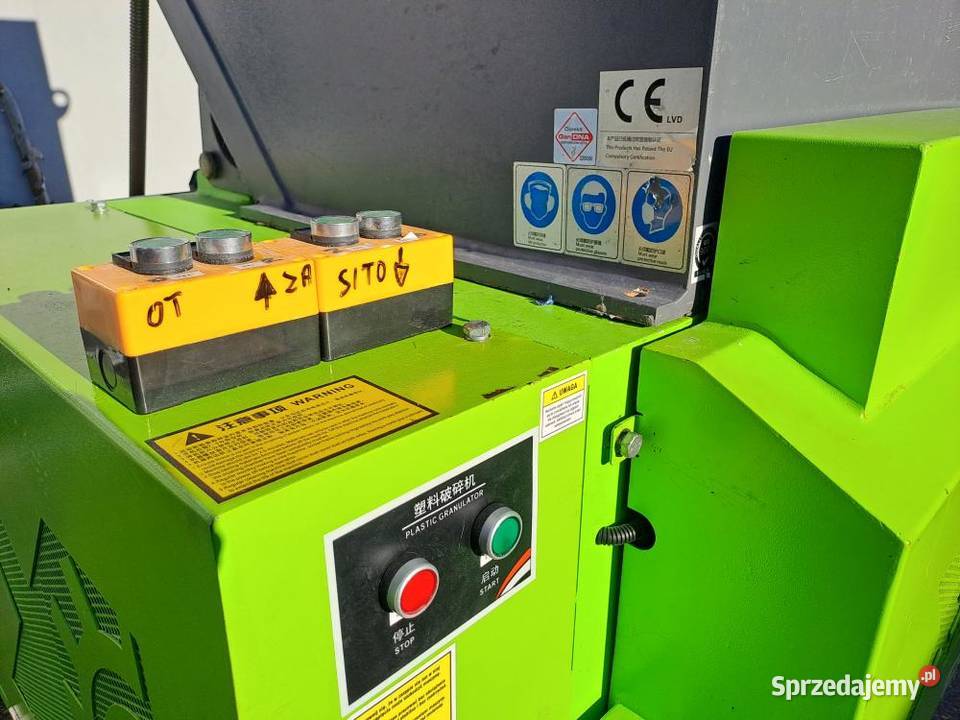 Młyn kaskadowy do recyklingu XC Wartacz 37 kW małopolskie Stary Sącz