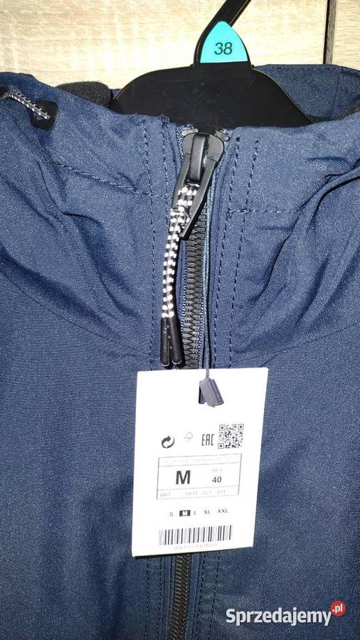 Kurtka z kapturem zimowa nowa lubelskie Lubartów