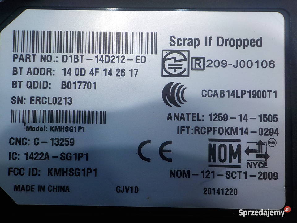 FORD FIESTA MK7 LIFT 10 B 15r HB modul sterownik Suków