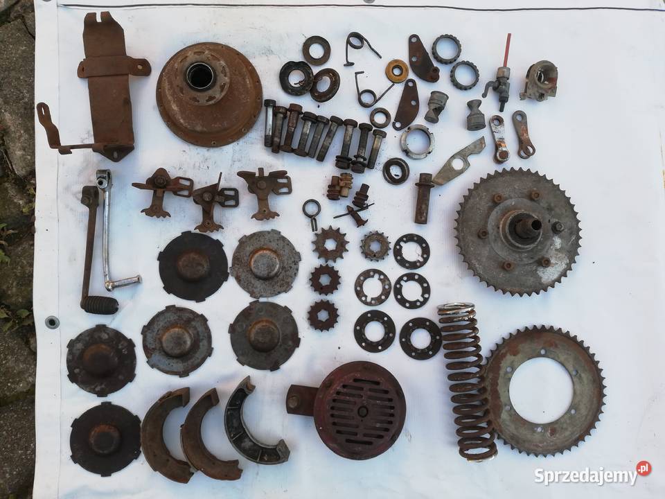 WSK wfm SHL Komar jawa mz Simson części zestaw Dąbie sprzedam