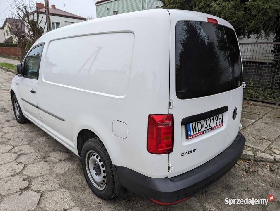 Volkswagen caddy maxi 20 TDI salon faktura VAT furgon mazowieckie Sochaczew
