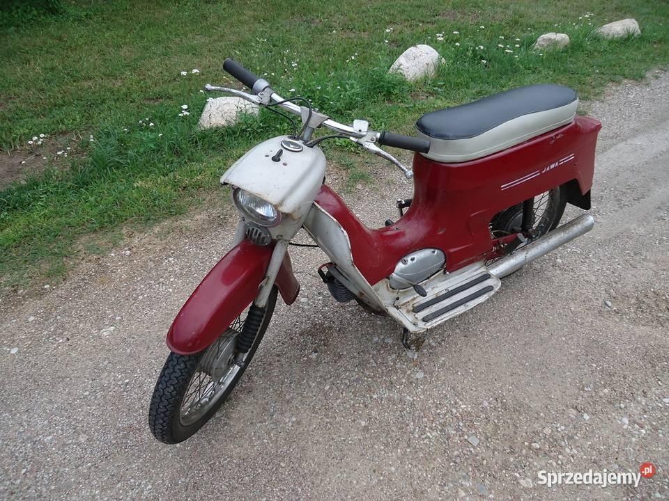 Jawa Jawka 50 kaczka skuter papiery dokumenty