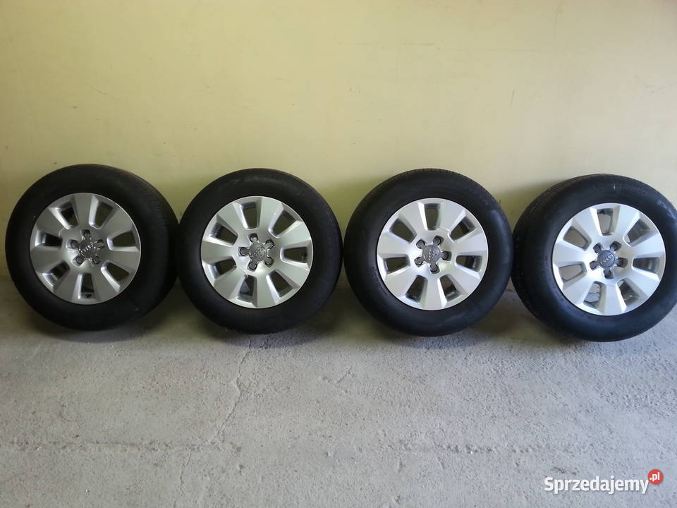 Audi A4 A6 felgi z oponami Pirelii 16 22560 Rozmiar 16" Grodzisk Wielkopolski