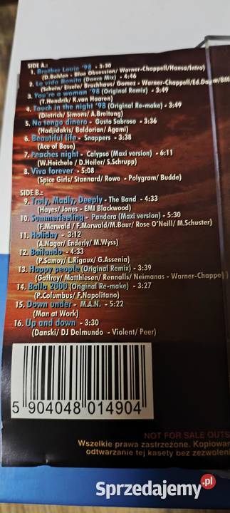 Dance Viva Machine składanka 1998 Gliwice