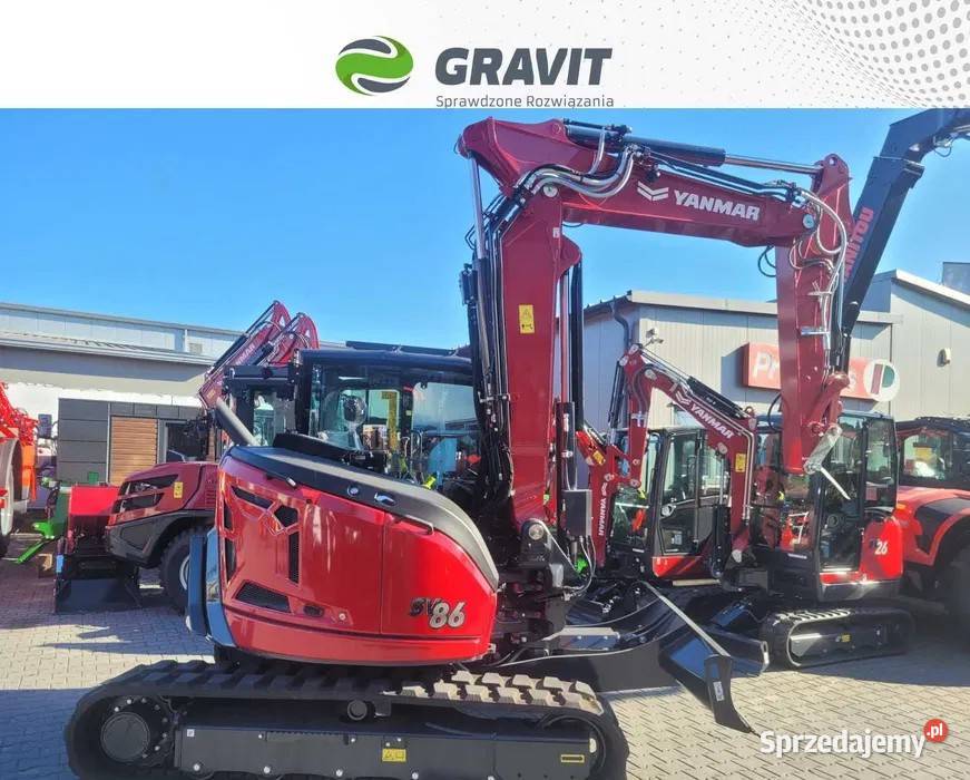 Koparka Yanmar SV86 2PB 9 ton lubelskie Lublin