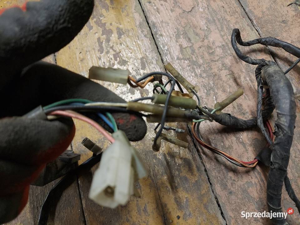 Kawasaki KMX 125 instalacja elektryczna wiązka Jelenia Góra