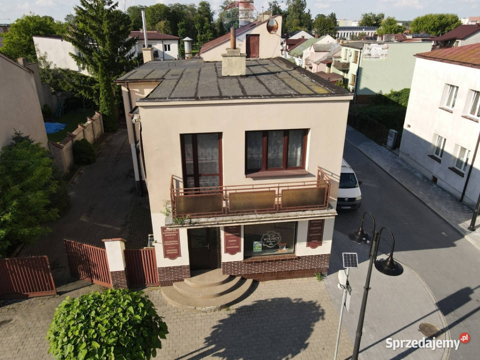 Kompleks handlowomieszkalny z częścią mazowieckie Raciąż sprzedam