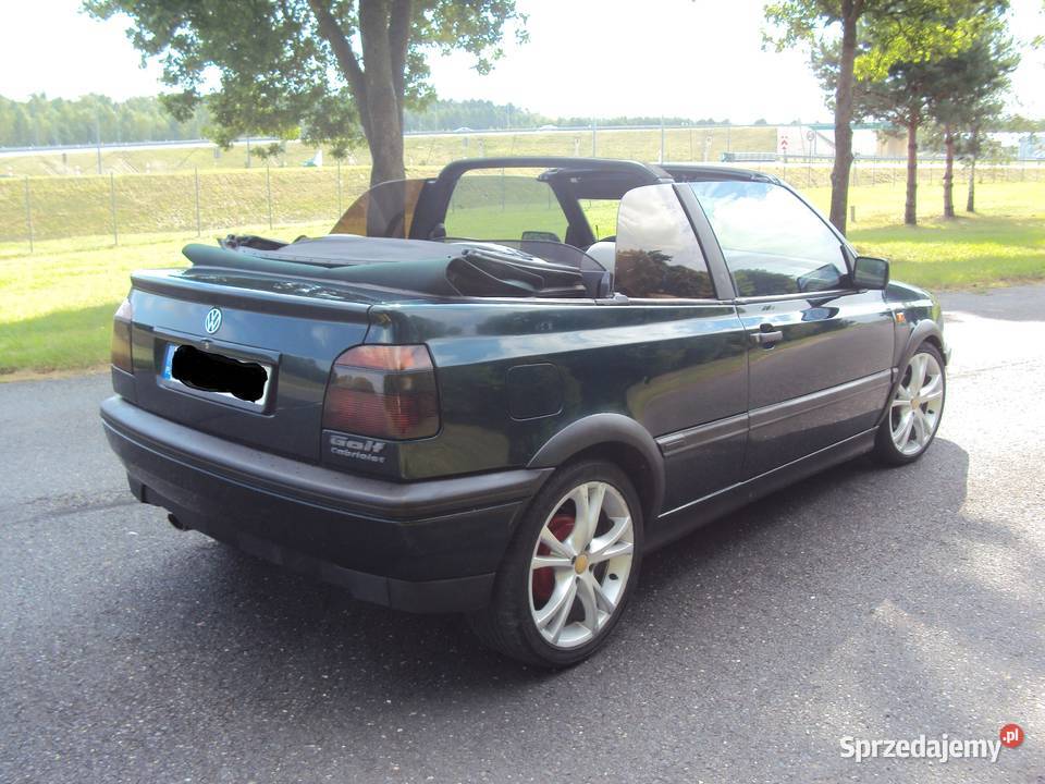 VW Golf III Cabrio 18 bg Firlej