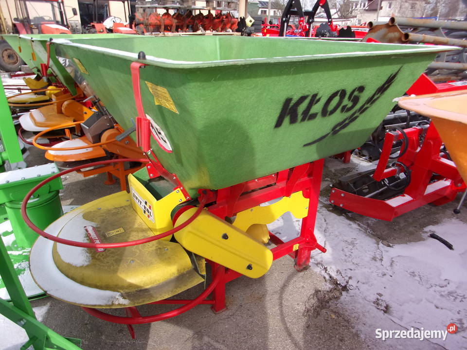 Rozsiewacz nawozowowapienny KŁOS 600 1tarczowy w Rozsiewacze nawozów Opoczno