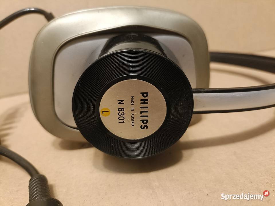 PHILIPS N 6301 Sprawne słuchawki Stereo Poznań sprzedam