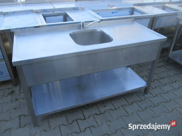 Zlew Gastronomiczny 1 Komorowy Z Blatem Roboczym wielkopolskie Ostrów Wielkopolski