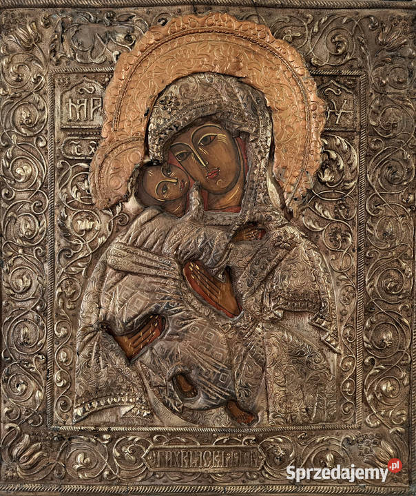 Ikona Matka Boża Włodzimierska 035 Warszawa