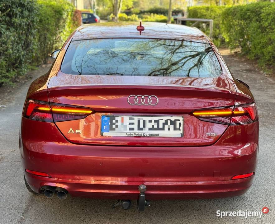 Audi A5 20 TDI 190 automat LED XENON MATRIX automatyczna Samochody osobowe dolnośląskie Strzegom