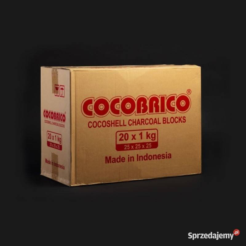 Węgiel Kokosowy do Fajki Wodnej Shishy COCOBRICO