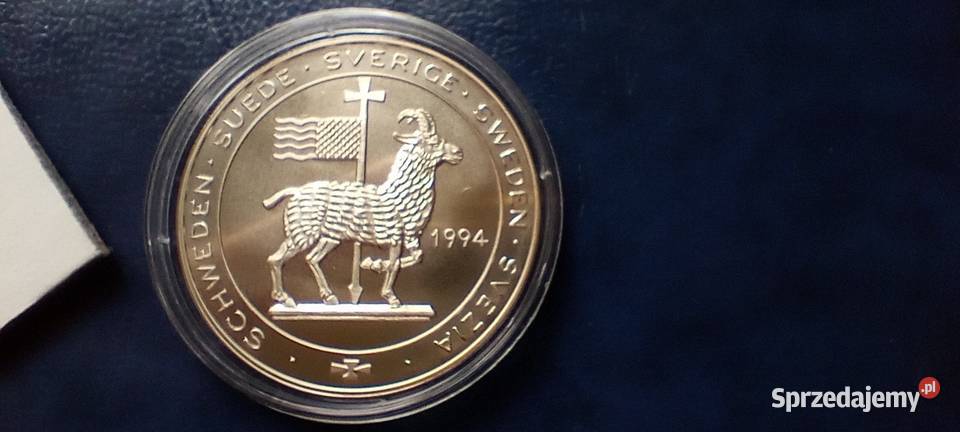 Stare monety 5 ECU 1994 Szwecja Lesko sprzedam