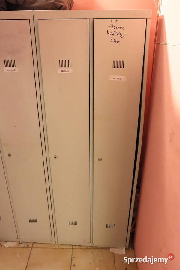Metalowa szafa BHP Pszczyna