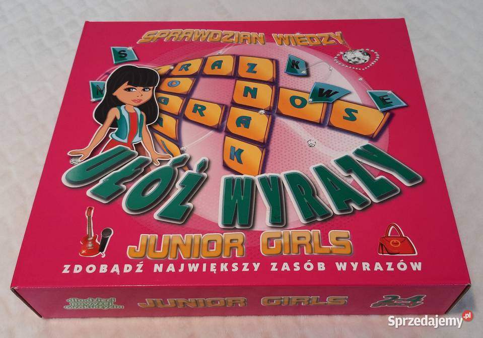 Gra edukacyjna ułóż wyrazy Junior Girls FAN Czeladź