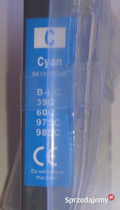 Nowy kartridż LC985 CYAN niebieski do drukarek