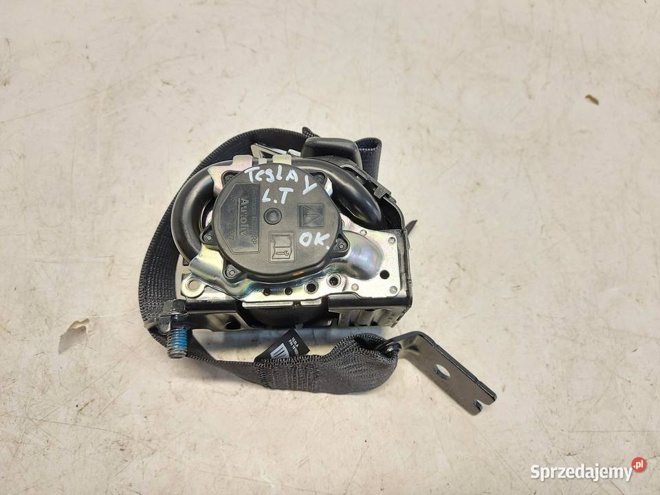 TESLA MODEL Y 2022r PAS BEZPIECZEŃSTWA LEWY TYŁ