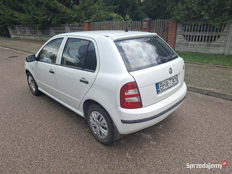 Skoda fabia 14 benzyna 2002 zdrowa Rok produkcji 2002 podlaskie Hajnówka