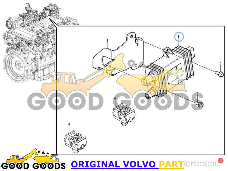 VOLVO STEROWNIK ŚWIEC ZAPŁONOWYCH DPF 21855714 mazowieckie Władysławów