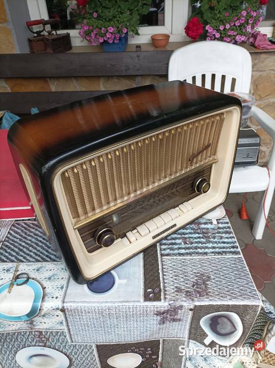 Telefunken Gavotte 9 niemieckie radio lampowe