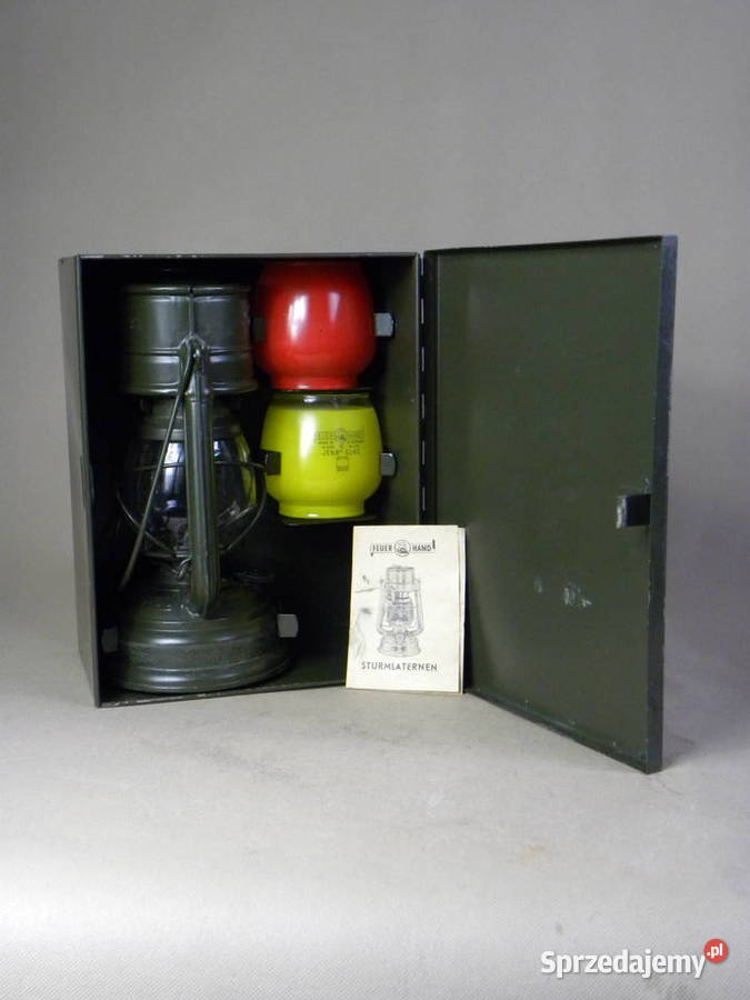 Wojskowa niemiecka lampa naftowa Feuerhand 276 sprzedam