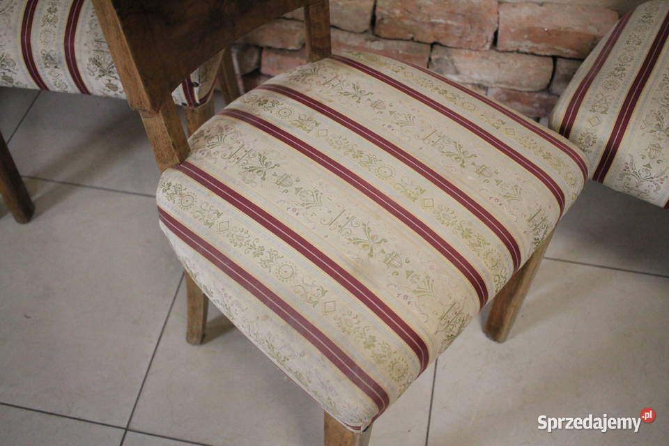 Komplet krzeseł królewskie Stoły, krzesła, biurka Góra