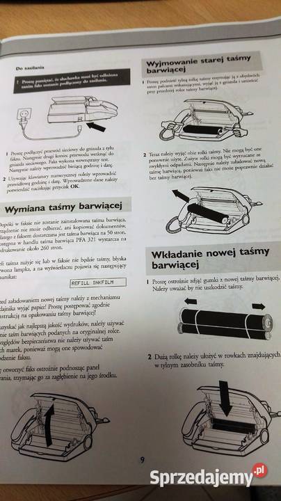 Sprzedam telefax PHILIPS ze skanerem Zelów