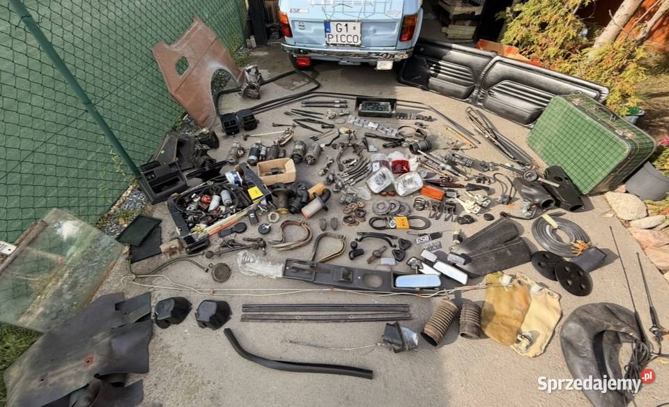 Części Fiat 126p ST FL EL rozruszniki wnętrze Pozostałe pomorskie Człuchów