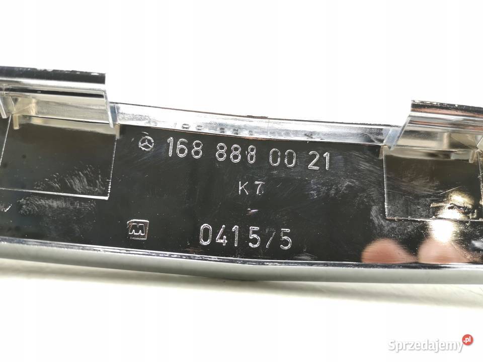 LISTWA GRILLA ATRAPY CHROM MERCEDES A KLASA 9704 osobowe