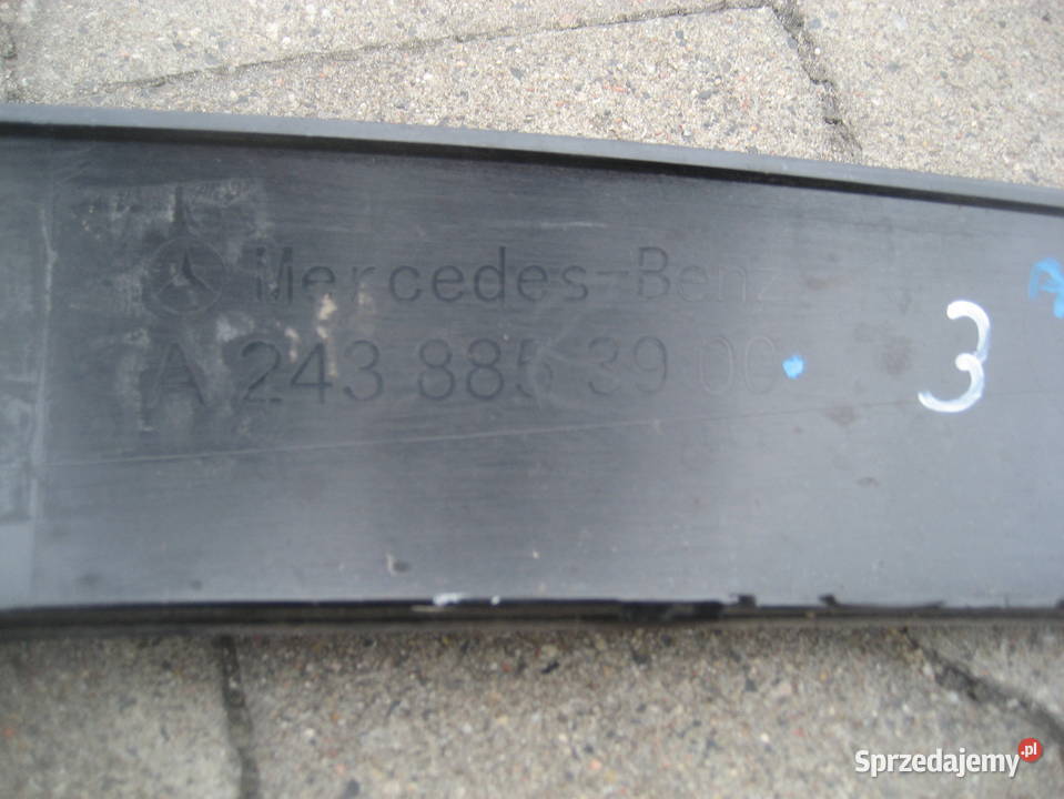mercedes 243 w243 x243 eqb 2124r listwa górna Rakoniewice
