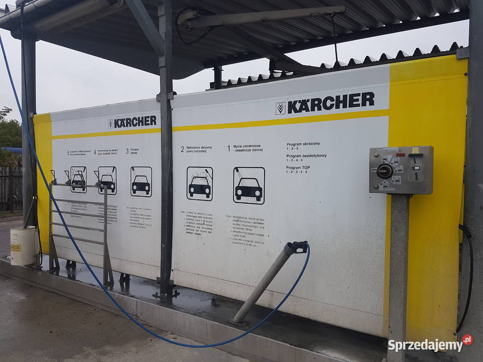 SPRZEDAM WYPOSAŻENIE MYJNI KARCHER 6 STANOWISK Milanówek