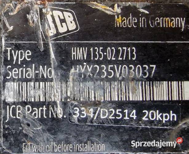 Linde HMV 13502 2713 silnik hydrauliczny 135 cc sprzedam