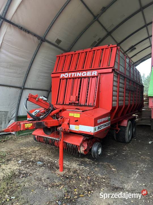 Przyczepa samozbierająca Pttinger Europrofi Olesno