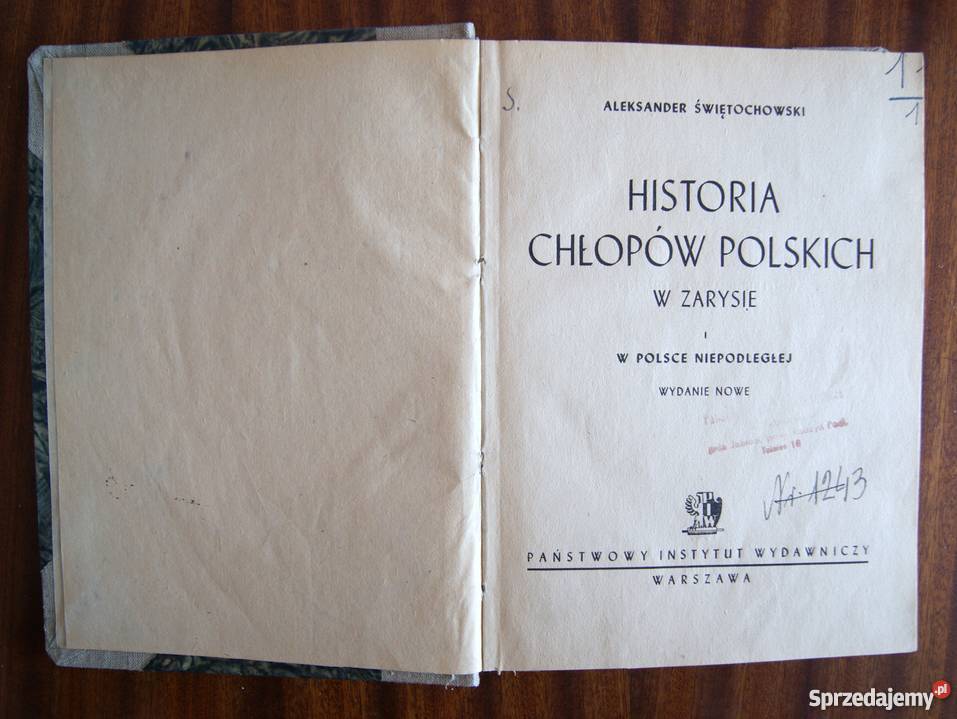 A Świętochowski Historia chłopów polskich w Kultura i Rozrywka Parczew