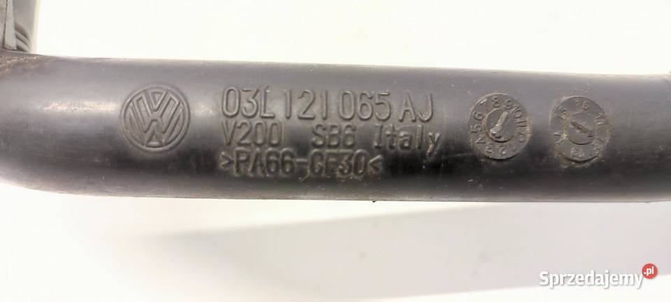 AUDI A3 8P PRZEWÓD RURA WODY 03L121065AJ osobowe