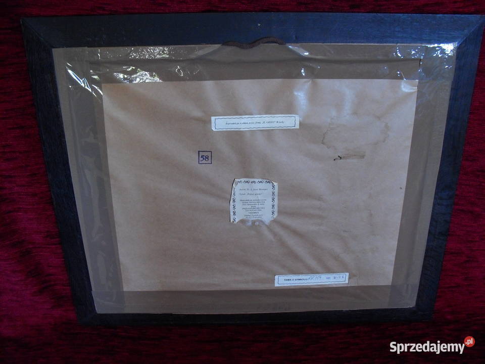 Obraz PEJZAŻ GÓRSKI Bielawa sprzedam