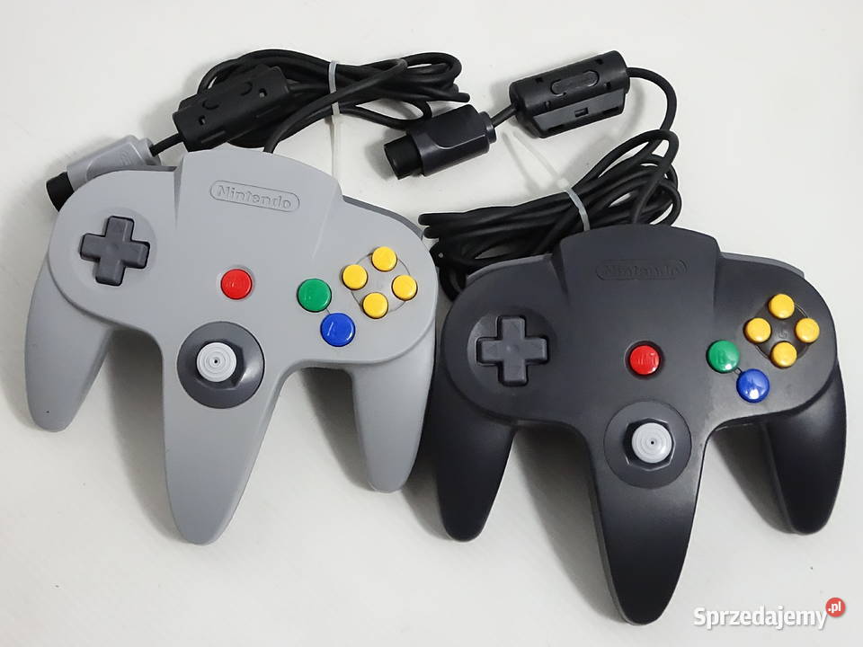 Zestaw Nintendo 64 N64 2 Oryginalne Pady Sprawna Biłgoraj