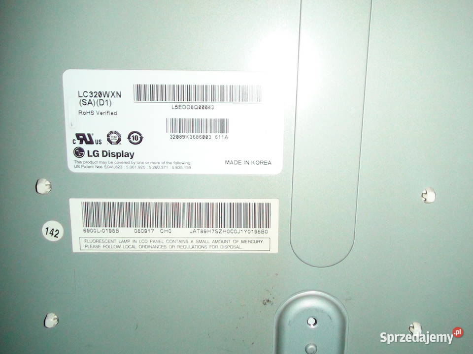 Telewizor Panasonic TX32LX80PA sprawny Części i akcesoria Knurów