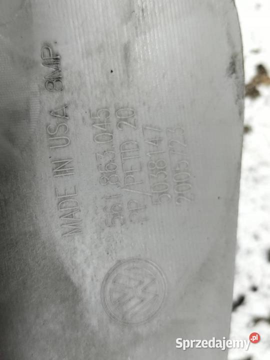 TUNEL ŚRODKOWY PODŁOKIETNIK USA VW Volkswagen świętokrzyskie