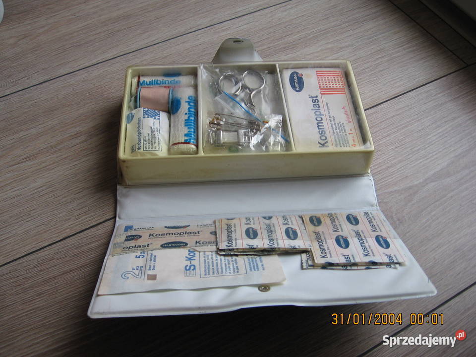 Stara APTECZKA samochodowa Hartmann auto VW Audi podkarpackie