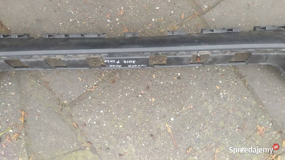 Toyota Aygo 20142021 dokładka pod zderzak przód Wrocław sprzedam