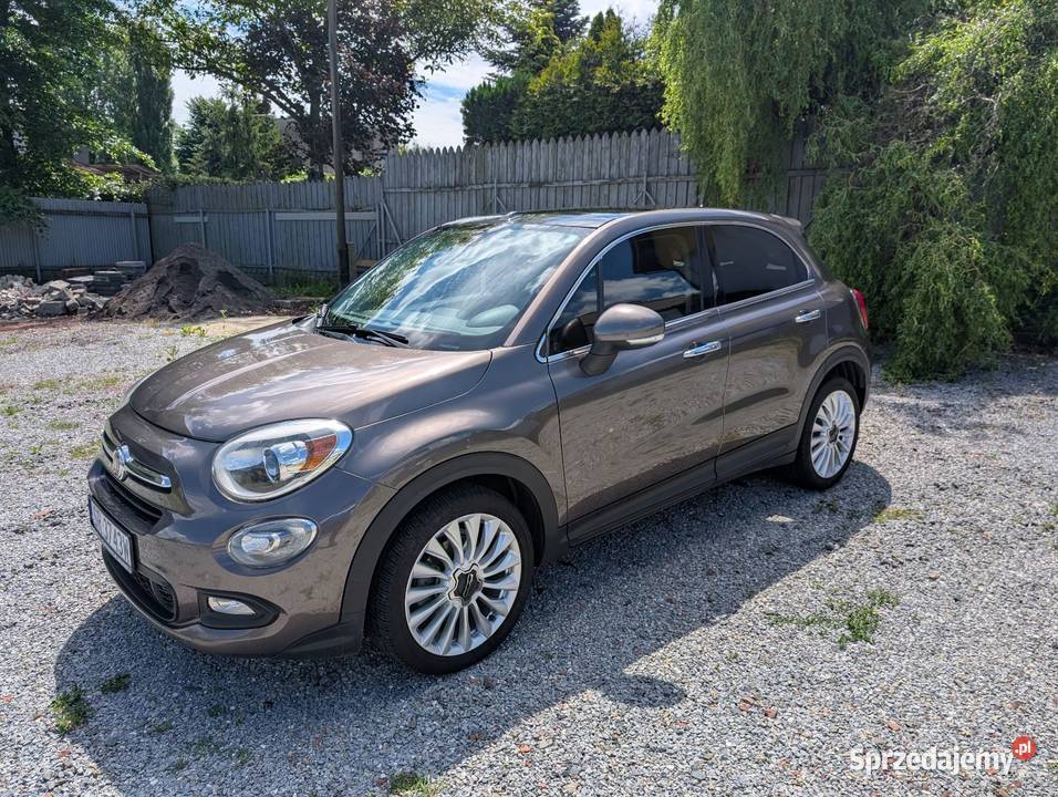 Śliczny Fiat 500X Lounge 24 MultiAir 180 benzyna Rybnik