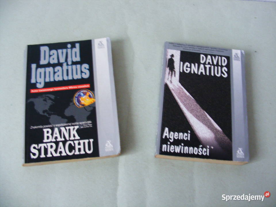 David Ignatius x 2 Agenci niewinności Bank Oborniki Śląskie