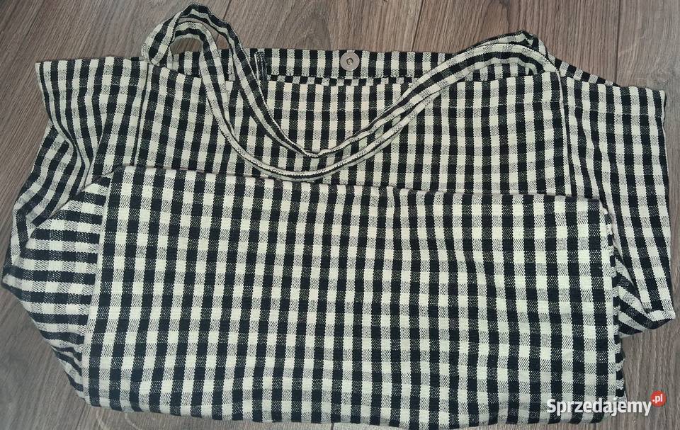 nowa MANGO shopper torba miejskabawełniana