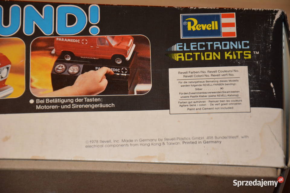 Model Revell Electronic H800 Paramedic Van małopolskie